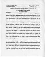 The Ordination of Gays and Lesbians: The Scriptural Context