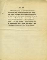 Cover letter of G.W. Ogie.