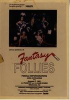 Fantasy Follies advertisement (in photo box outside club)